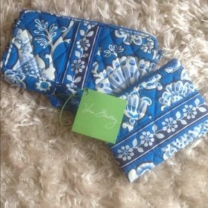 Vera Bradley coin purse and pouch.
